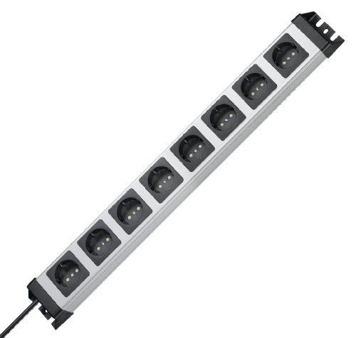 Extensão Elétrica KOPP 226920014 (8 Tomadas - Tipo F - 1.4m) Kopp - Filtros de linha e supressores de surtos - 8 tomadas, tipo f, 1.4m