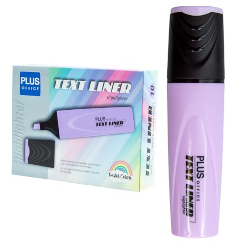 Marcador Fluorescente PLUS OFFICE Violeta MAKRO PAPER - Marcadores e marcadores de texto - fluorescente, violeta, pigmentada, fino, médio