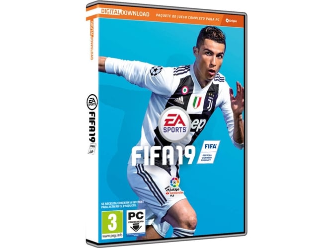 Jogo Elétrónico Ps4 Electronic Arts Fifa 19 Electronic Arts - Software de jogos de vídeo - PlayStation 4, desporto, idade mínima 3 anos
