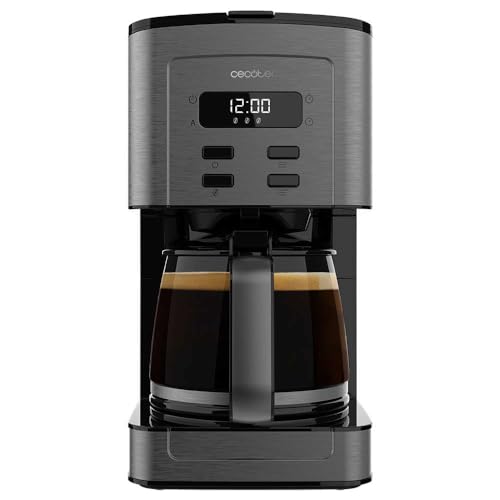 Cafeteira de Filtro Cecotec Coffee Time 56 Cecotec - Cafeteiras e máquinas de expresso - 800 w, 12 tazas, aço inoxidável