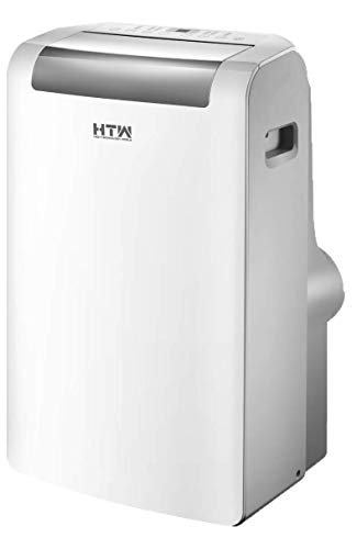 Ar Condicionado Portátil HTW HTW-PB-035P27 | 35 m² | 12000 BTU/h | A | Cinzento, Branco HTW - Eletrodomésticos - 35 m2, 12000 BTU/h, portátil, interior