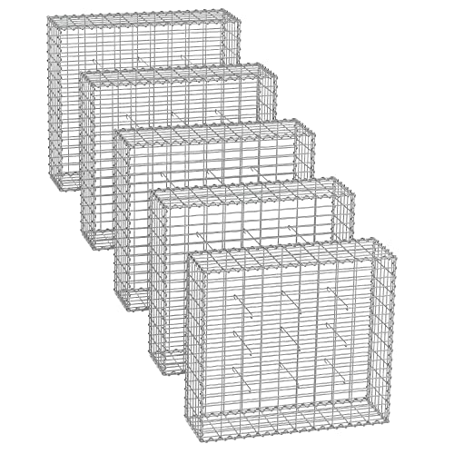 Caixas de Areia Metálicas SONGMICS com Malha (Cinzento - 100x90x30cm) SONGMICS - Cercas e barreiras - caixa areia, metálica, songmics, malha, cinzento