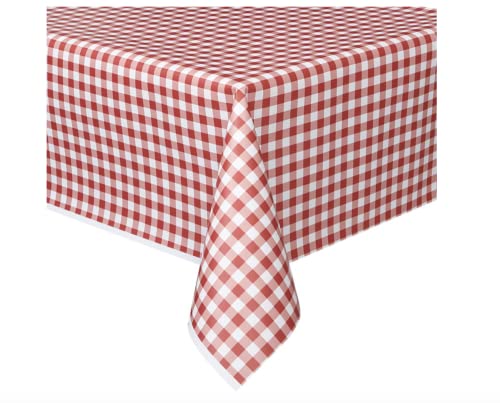 Toalha de Mesa UNIQUE (Plástico - Vermelho) Unique Party - Toalhas de mesa - plástico, vermelho