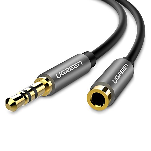 Cabo Ugreen 3.5 Mm Macho Para Hembra 3 M UGREEN - Cabos de áudio e vídeo - 3.5mm, macho, hembra, 3m
