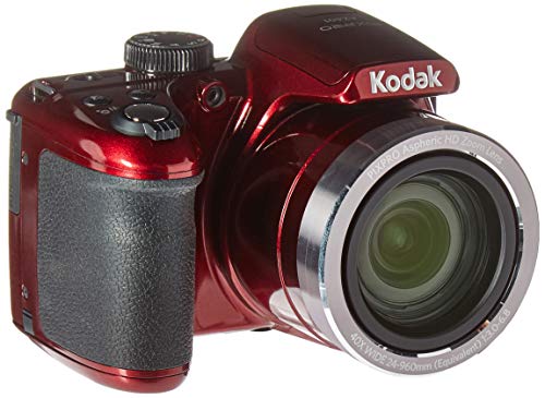 Máquina Fotográfica Compacta KODAK AZ401 (Vermelho - 16 MP - ISO: Auto a 1600) Kodak - Câmeras digitais - compacta, 16 MP, iso auto 1600