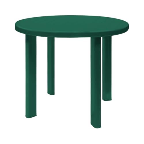 Mesa de Refeição ZENTRO Ø89X72 cm (Cinza) THINIA HOME - Móveis de exterior - redonda, plástico PP, estrutura robusta, design apilável