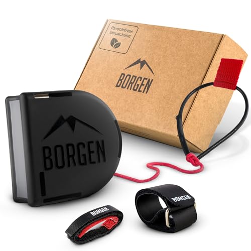 Tira de Reboque para Bicicletas para Crianças e Adultos Borgen - Acessórios para bicicletas - preto, 120 kg, reboque