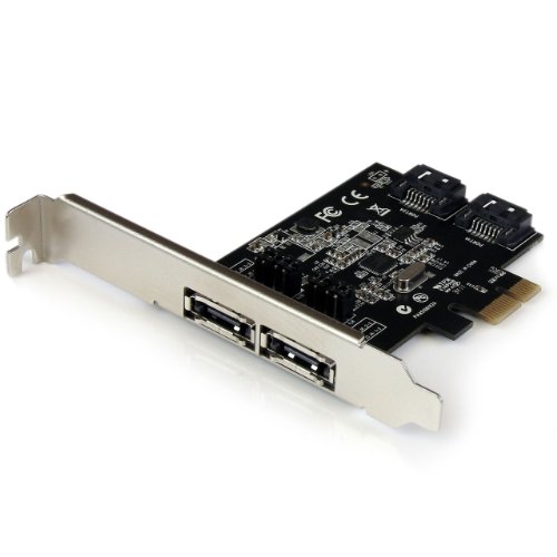 Placa Adaptadora de Interface STARTECH.COM PEXESAT322I STARTECH - Dispositivos de armazenamento - pci express, sata 6 gbps, 6000 mbit/s