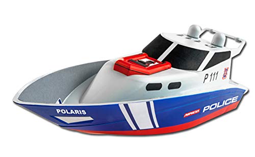 Brinquedo sobre Rodas NINCO Embarcação Polícia Niincocean - Barcos e embarcações controlados remotamente - rodas, motor elétrico, radio controlo, barco