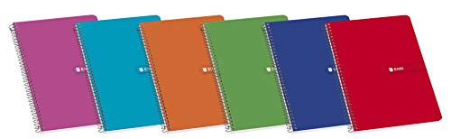 Caderno PAQ Espiral 4º 80H 60G. Pauta 3,5 Tapa Blanda Enri - Cadernos e bloco de notas - 4º, 80h, 60g, microperfuradas