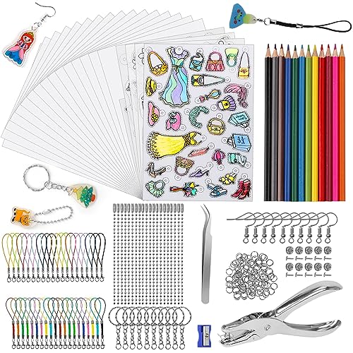 Brinquedo de Trabalhos Manuais WECUTE 225 Peças Conjunto de Plásticos WECUTE - Kits de artesanato de brinquedos - 225 peças, trabalhos manuais, plásticos, manual