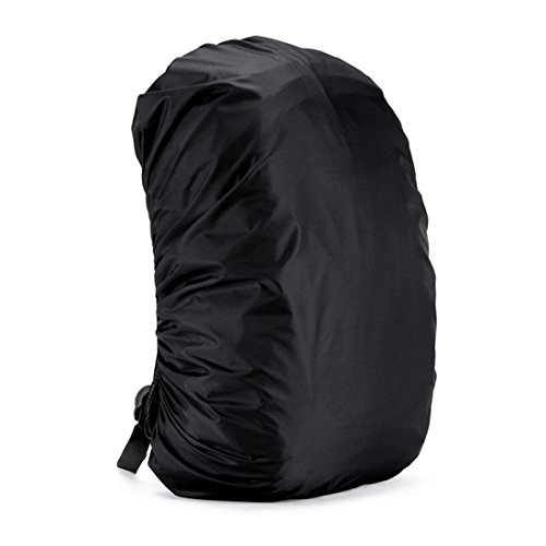 Bolsa de Chuva WKTRSM (Preto - Poliéster - 40 x 25 x 15 cm) SWEDREAM - Capas para bagagem - poliéster, 40 x 25 x 15 cm, fecho de correr, preto
