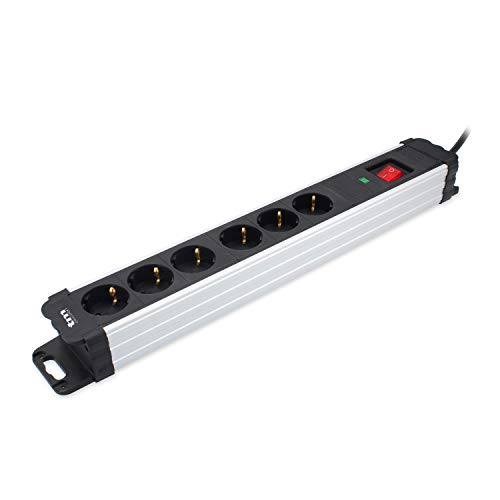 Extensão Elétrica TM ELECTRON TMUAD406 (6 Tomadas) TM Electron - Fios e cabos elétricos - 6 tomadas, extensão elétrica
