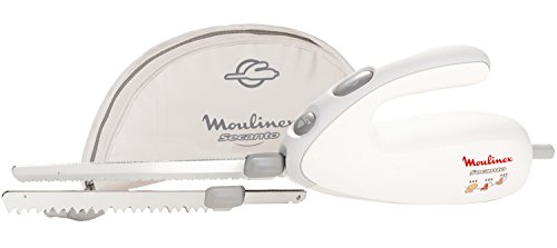Moulinex Djac41 Descascador Elétrico Branco Moulinex - Facas elétricas - descascador, elétrico, 2 lâminas, fatia
