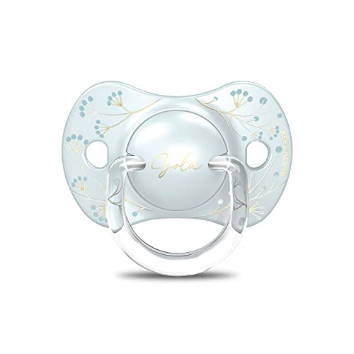 Chupeta Suavinex Gold Edition Azul (0-6M) Suavinex - Chupetas e mordedores - silicone, 0-6m, conforto, flexível