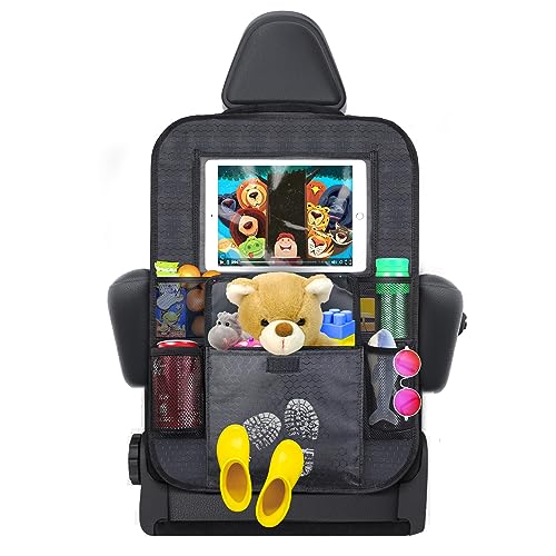 Protetor de Assento Sanjicha para Tablet com 6 bolsos SANJICHA - Organizadores de veículos - 6 bolsos, organização, transporte