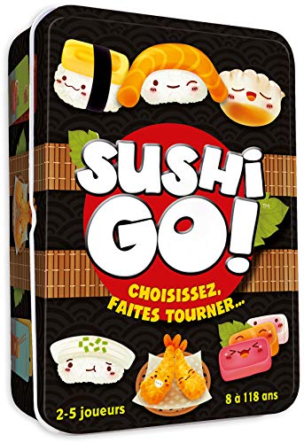Jogo Coletivo ASMODEE Sushi Go! (Idade Mínima Recomendada: 8 anos) Asmodee - Jogos de cartas - sushi, go, cartas, 8 anos