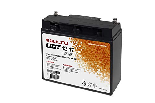 Bateria UPS SALICRU UBT 12/17 Chumbo-ácido selado (VRLA) Salicru - Baterias para ups - 12 v, 17 Ah, chumbo-ácido selado, 4 h