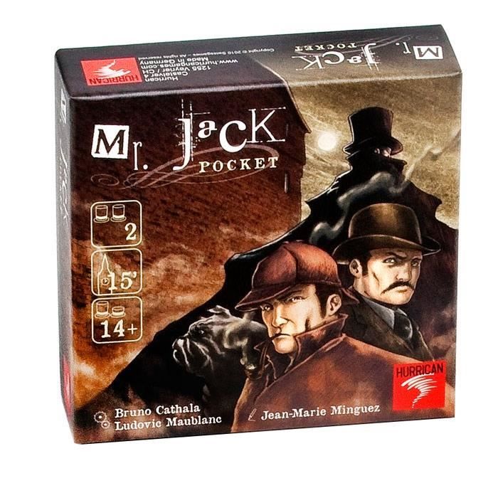 Jogo de Tabuleiro ASMODEE Halloween Mr. Jack (Idade Mínima Recomendada: 8 anos) Asmodee - Jogos - halloween, estratégia, investigação, 8 anos