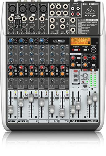 Mesa de Mistura BEHRIER XENYX QX1204USB Behringer - Mesas de áudio - mesa mistura, behrier, xenyx, qx1204usb