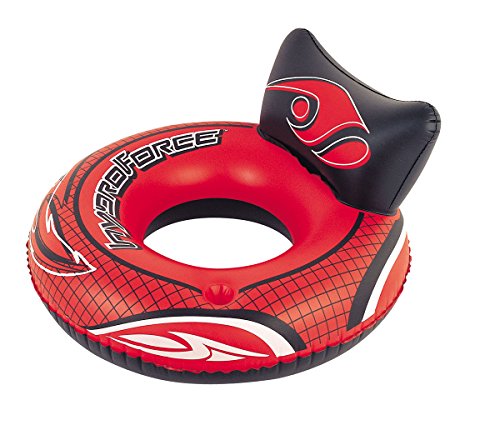 Espreguiçadeira Insuflável BESTWAY (Vermelho) Bestway - Colchões e espreguiçadeiras de piscina - insuflável, encosto, posavasos, 90 kg
