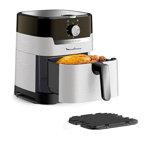 Fritadeira sem Óleo MOULINEX EZ501A (4.2 L - Preto) Moulinex - Fritadeiras - sem óleo, 4.2 l, temperatura regulável