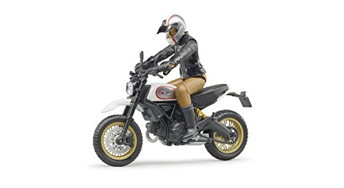 Figura de Brincar BRUDER Ducati Scrambler 2 Bruder - Modelos em escala - figura, brincar, bruder, Ducati Scrambler 2, infância