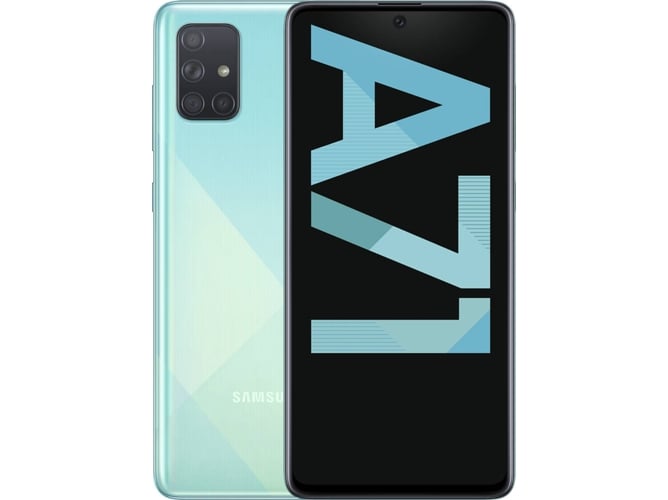 Smartphone SAMSUNG Galaxy A71 (6.7'' - 6 GB - 128 GB - Azul) SAMSUNG - Telemóveis - 6.7 polegadas, 6 GB, 128 GB, azul