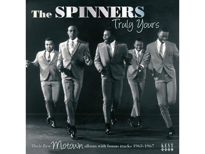 Spinners - Truly Yours Their First Motown Album With Bonus Tracks 1963-1967 KENT - Cds de música - Spinners, Truly Yours, motown, bonus tracks, 1963-1967