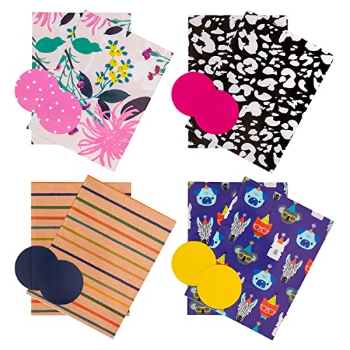 Conjunto de Papel e Etiquetas HALLMARK 8000051 Hallmark - Produtos de papel - papel decorativo, etiquetas redondas, personalizável