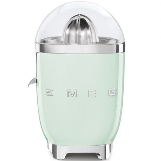 Espremedor Elétrico Smeag Cjf01Pgeu Verde Smeg - Centrifugadoras - espremedor elétrico, smeag cjf01pgueu, verde, aço inoxidável, vidro, potência