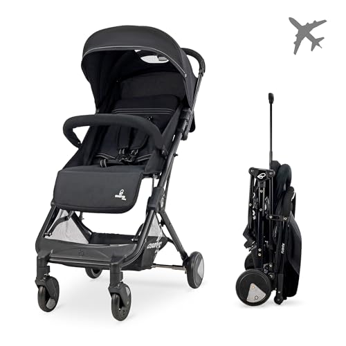 Carrinho de Bebé ASALVO Flight (Preto - Poliéster - 62x44x100 cm) Asalvo - Móveis para bebês e crianças pequenas - preto, poliéster, 62x44x100 cm, 6,6 kg