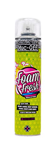 Espuma de Limpeza para Calços e Sapatos MUC-OFF Foam Fresh Muc-Off - Soluções de lavagem de carro - limpeza, calças, sapatos, fragrância cítrica