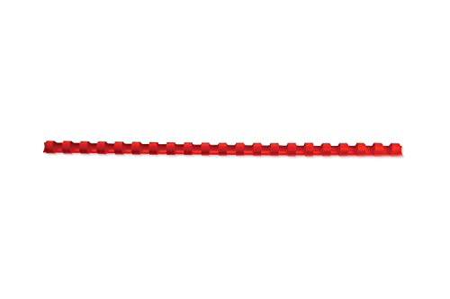 GBC Combbind Spine 21R 6mm (Consumíveis e Acessórios) GBC - Pentes e espiras de encadernação - consumíveis, acessórios, vermelho, 6mm, a4