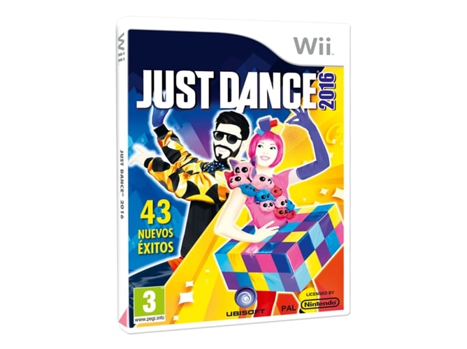 Jogo Wii Just Dance 2016 (Música - En Español - Modo: Multiplayer) Ubisoft - Software de jogos de vídeo - música, multiplayer, 40 faixas, aplicação smartphone