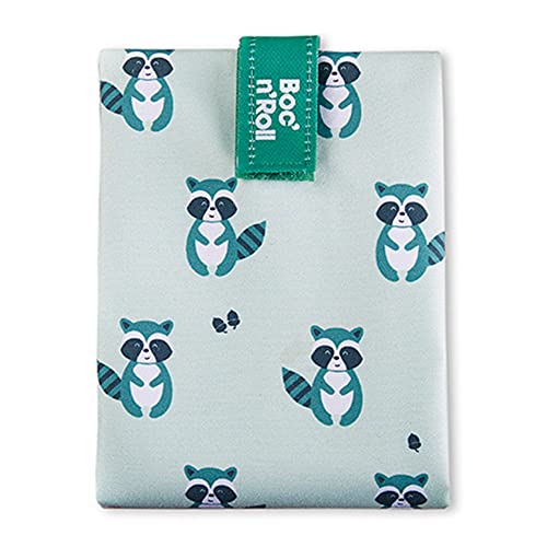 Lancheira ROLL'EAT Raccoon (Algodão - Multicor) Roll'eat - Sacos de armazenamento de alimentos - algodão, multicor