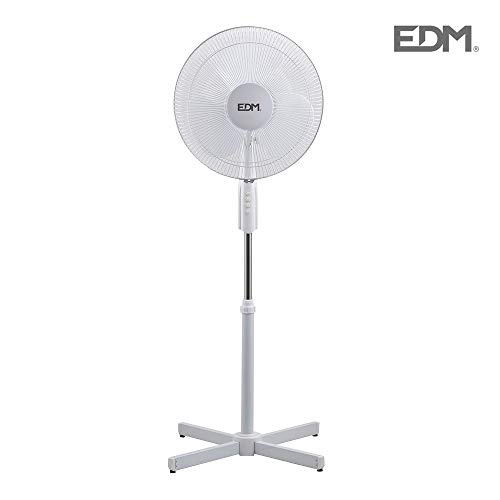 Ventilador de Suelo CECOTEC Edm 33910 (3 velocidades - 55 W) EDM - Ventiladores - 3 velocidades, 55 W