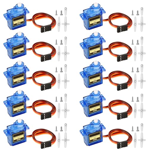 Micro Servo Motor 9G para Rc Airplane Robot Helicopter Airplane Queta - Brinquedos - micro servo motor, 9g, rc airplane, robot, helicopter