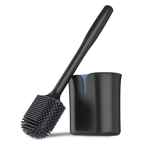 Suporte para Esponjas MR. SIGA (Preto - Poliuretano) Ningbo Shijia Cleaning Tools Co., Ltd. - Escovas e suportes de vaso sanitário - poliuretano, preto, 18 x 10 x 3 cm