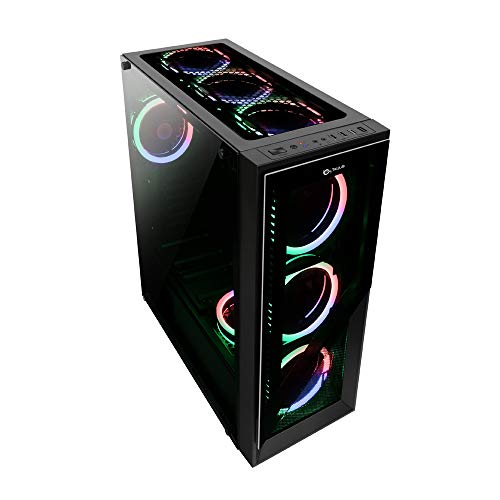 Caixa PC TALIUS Valkyria (ATX Mid Tower - Preto) Talius - Componentes de computador - ATX, mid tower, preto, robusto