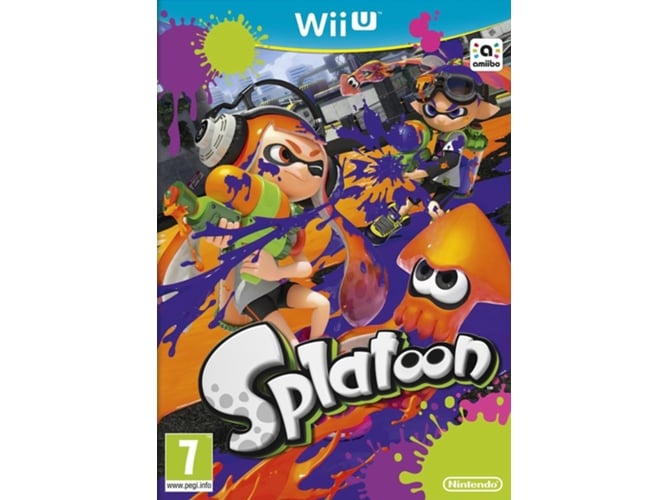 Jogo Wii Splatoon (Nintendo Selects) (Wii U - Nintendo Selects) Nintendo - Software de jogos de vídeo - jogo, wii splatoon, nintendo selects, tiro, plataformas, camaleões, caltações, modo multijogador, turfwars, cidade