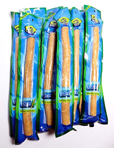Escova de Dentes NATURAL SPA FURNITURES Miswak (10 Un) Natural Spa Supplies Ltd - Banho e corpo - escova, dentes, natural, miswak