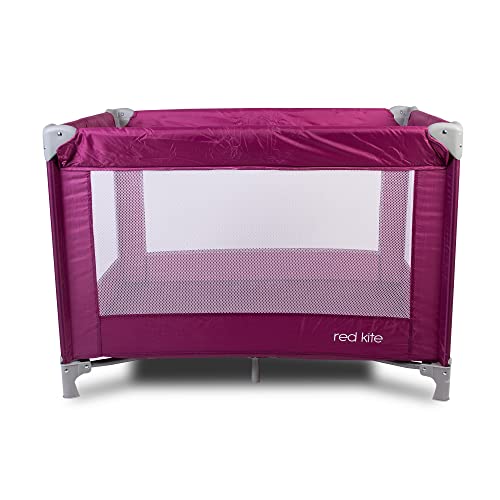 Berço de Viagem RED KITE Pretty Kitty (55 x 100 x 87 cm) Red Kite Baby - Móveis para bebês e crianças pequenas - berço, viagem, compacto, leve, ajustável, confortável