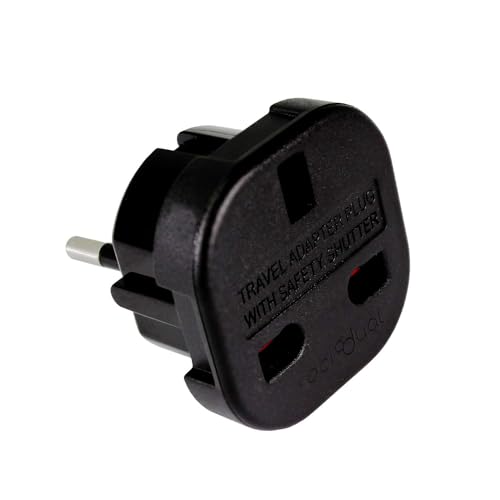 Adaptador de Viagem OcioDual YD-9625 (Reino Unido - 2500 W) Gamefox - Inversores de energia - tomada EU, interior, 13A, 221V, 3221W