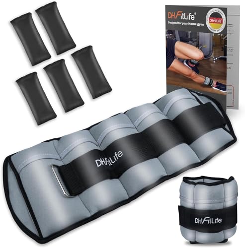 Conjunto de 2 Almofadas Ajustáveis com Pesos DH FITLIFE DH FitLife GmbH - Levantamento de peso - almofadas ajustáveis, pesos, dh fitlife