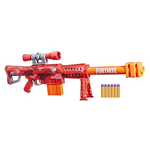 Lançador NERF FORTNITE Heavy SR (Idade Mínima: 8 anos) Nerf - Armas de brinquedo e acessórios - fortnite, heavy sr, 8 anos