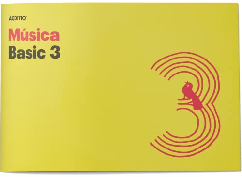 Caderno de Música BASIC 3 PENTAGRAMAS (24 mm) - 10 páginas Additio - Cadernos e bloco de notas - 20 páginas, 3 pentagramas, 24 mm, reciclável
