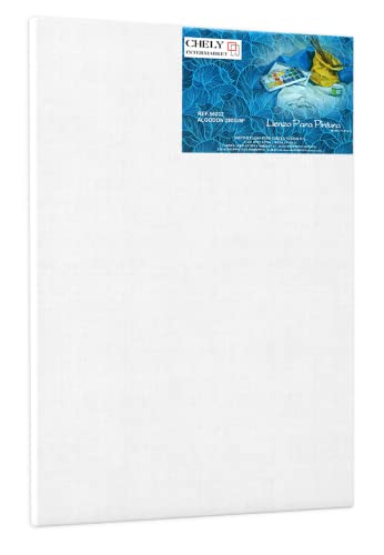 Tela para Pintar CHELY INTERMARKET MOD-560 Chely Siglo - Têxteis - 40x50cm, 1,6mm, algodão, branco