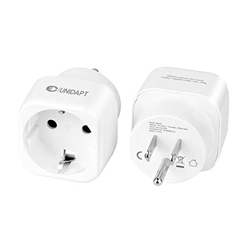 Adaptador de Viagem UNIDAPT (Universal - Fêmea-Macho) Unidapt - Inversores de energia - adaptador viagem, tomada europa, tomada usa, computador portátil, notebook, dispositivo eletrico