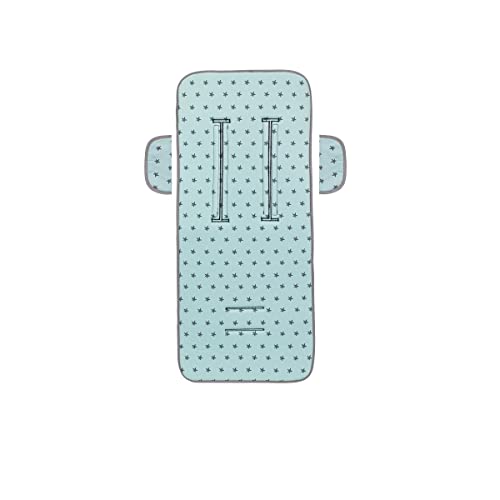 Almofada de Água Marinha Verde (Recondicionado Como Novo) Mindoo - Forros e sacos de transporte para bebês - algodão, transpirável, verde, universal